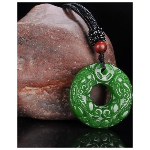 Natural green jade pendant brave troop jade necklace unique jadeite jade jewelry jade necklaces for women men