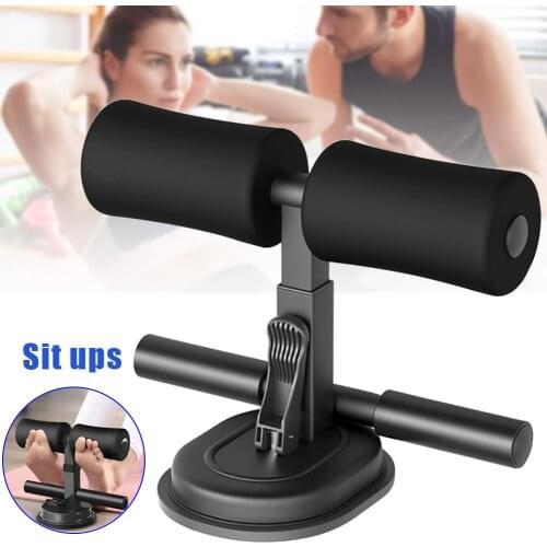 Sit Up Bar Portable Paded Self-Suction Sit-up Floor Bar Muscle Training Body Stretching Equipment for Indoor Work ALS88