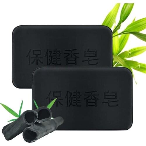 Propolis Charcoal Soap 40g Black Bamboo Charcoal Soap Face Body Clear Anti Bacterial Tourmaline Remover Acne Soap Charcoal Savon
