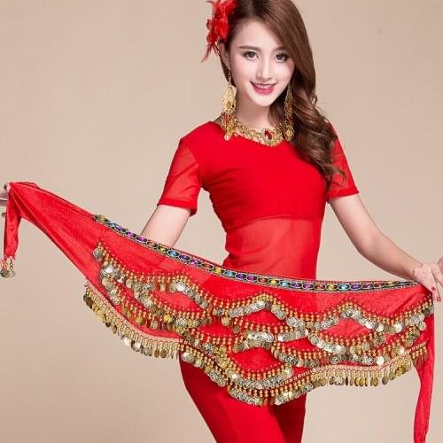 2018 300-coin Double-strand Diamond Belly Dance Belt, Belly Dance Belts Belt Ornaments, Egypt Waist Chain