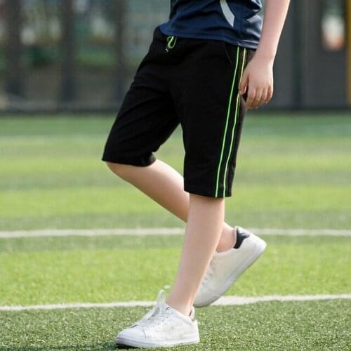 Big Boys Summer Sports Quick Dry Shorts Teens Breathable Cool Football Basketball Elasticity Pants Children Outdoor Beach Short