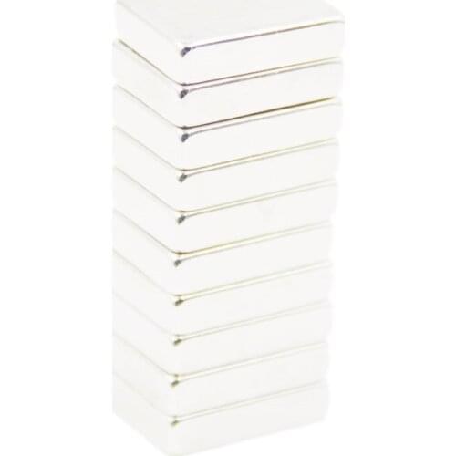 10pcs F40x25x10mm Super Powerful Strong Rare Earth Block NdFeB Magnet Neodymium N35 Magnets F40*25*10mm Free Shipping