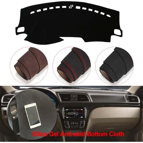 Console Dashboard Suede Mat Protector Sunshield Cover Fit For Suzuki Ciaz 2014-2018