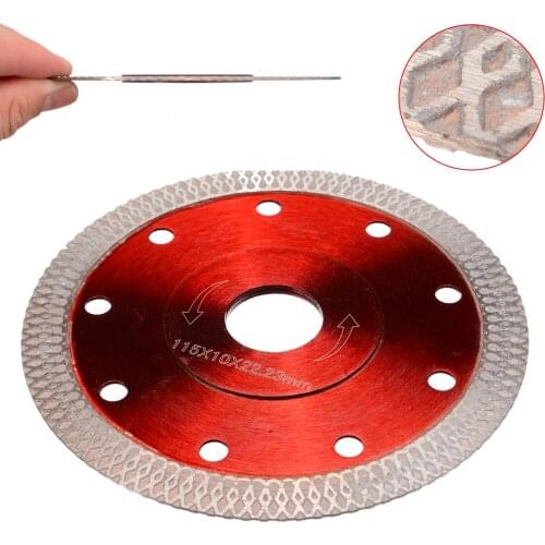 Dia 4.5" Diamond Saw Blade Cutting Disc Diamond Circular Saw Blade Porcelain Tile Marble Stone Cutting Tool