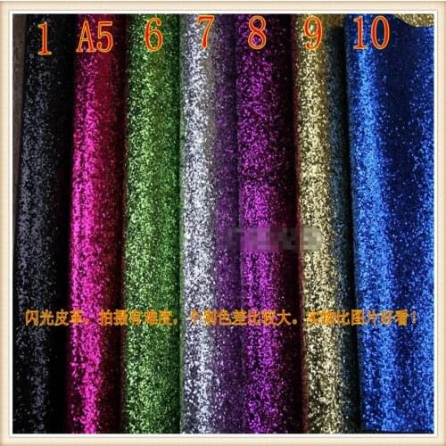 10 yards/lot Hexagon glitter leather material/ pu synthetic leather fabric/ glitter fabric for wallpaper/ glitter vinyl fabric