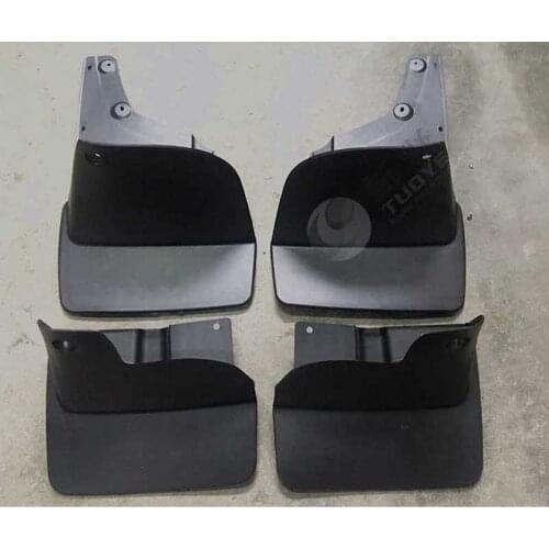 4pcs Premium Auto Front&Rear Heavy Duty Molded Flares Splash Mud Flaps Guards Fenders For Toyota Land Cruiser LC100 2007-2013