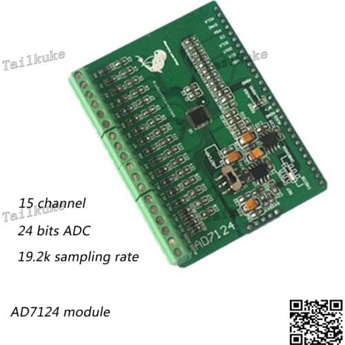 Ad7124 ad7124 module 24 bit ADC ad module high precision ADC acquisition data acquisition card