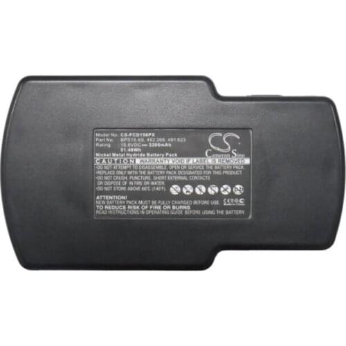 Cameron Sino 3300mAh battery for FESTOOL PS 400 T15+3 TDK15.6 491 823 492 269 6S BPS15 BPS15.6