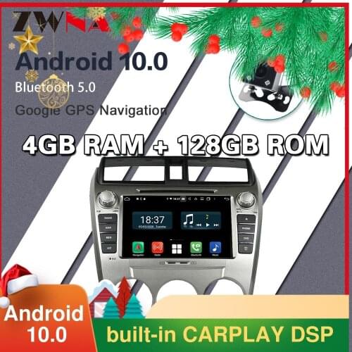 128G Android 10 Car Radio multimedia video player For Honda City navigation GPS audio 2din 2008-2014 CARPLAY