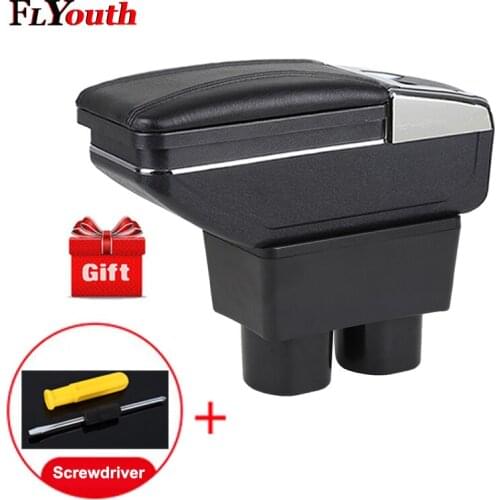 Car Armrest Box For Nissan Sentra Sylphy 2006-2016 Car-Styling Central Store Content Box With Cup Holder Interior Accessories