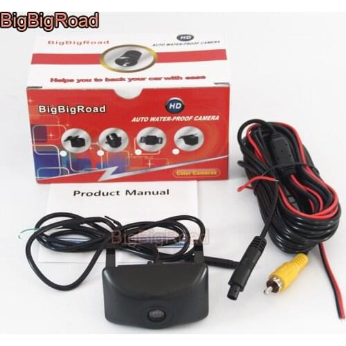 BigBigRoad CCD Car Front View Logo Camera Grille Cam Waterproof For Toyota Highlander 2015 2016 2017 2018