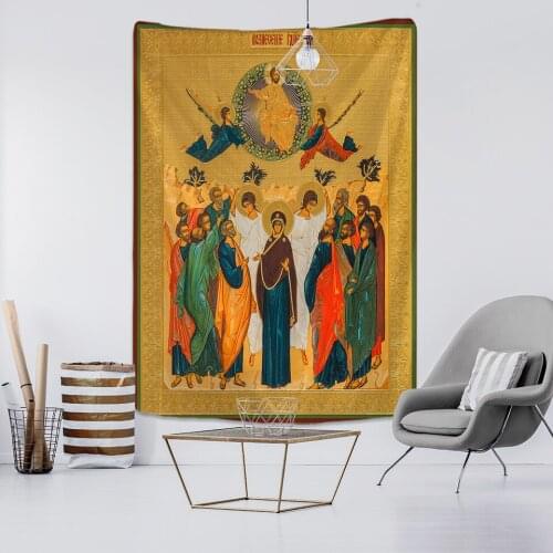 Jesus And His Disciples Tapestry Boho Wall Decor Hippie Wall Hanging Wandkleed Mandala Psychedelic Tapestry Wal