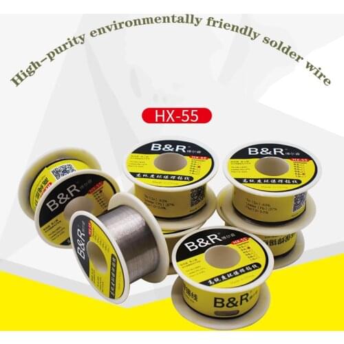 HX-55 high-purity environmentally friendly lead-free solder wire ribbon rosin low temperature repair mobile phone tool