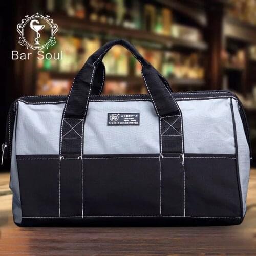 Bar Soul Bartender Tool Kit Specially Designed For Bartender Exquisite Professional Bartender Package Large Storage Space