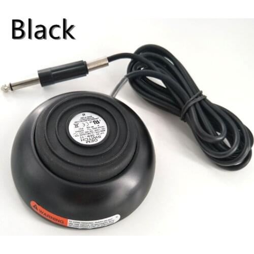 Top Sell Round 360 Tattoo Machine Footswitch Foot Pedal Controller Power Supply Tattoo Foot Pedal Footswitch