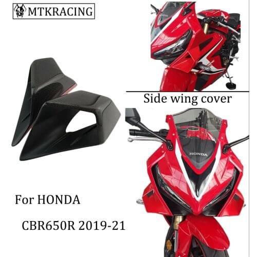 MTKRACING For CBR650R CBR 650R 650 R 2019 2020 Motorcycle Fairing Winglets Side Wing Protection Cover