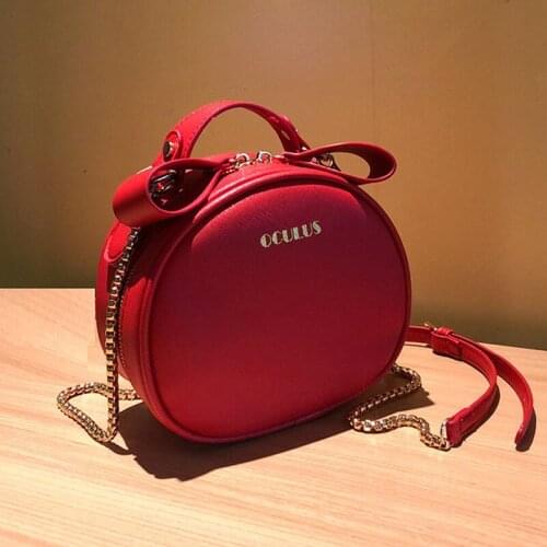 2021 new online celebrity Korean version of portable diagonal womens bag women fashion shoulder small round bag bags