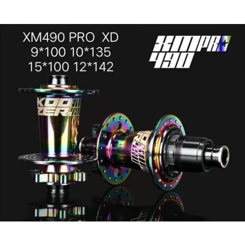 New Koozer XM490 PRO SRAM XD 11-12 Speed 4 Bearing Hub Mountain Bike Through 32 Holes Bicycle Disc Brake