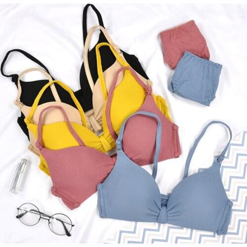 New Sexy lingerie Set Seamless Underwear Backless Vest Sexy Panties Lingerie Padded Bralette Ultrathin Briefs Female Intimates