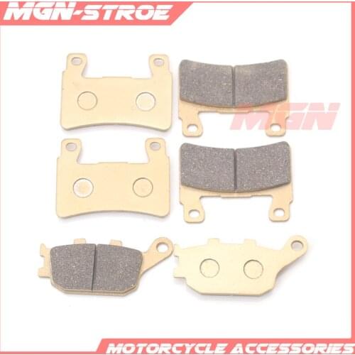 Motorcycle Front Rear Brake Pads for CBR600RR F5 2003-2004 03 04 CB1100 2010-2015 VTEC CB400 2004-2010