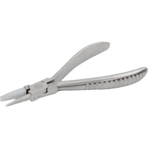 Round & Nylon Jaw Eyeglasses Frame Pliers, Eye Glasses Pliers Optical Tool, Eyeglasses Repair Tool Adjusting Frame Leg