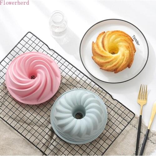 3d Fondant Cake Silicone Mold 6 Inch Home Steamable Non-stick Round Baking Tool Baking Tray Chocolate Mold Soap Mold Pastry Tool