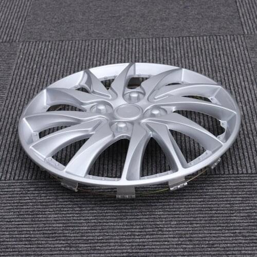 14 Inch Car Wheel Cap Case Hubcap for Car Hub Cap Auto Refit Accessory (Silver)