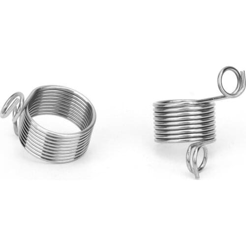 2pcs DIY Sweater Knitting Tool Finger Wire Splitter Yarn Leading Ring Two Sizes For Knitting Sewing Enthusiasts
