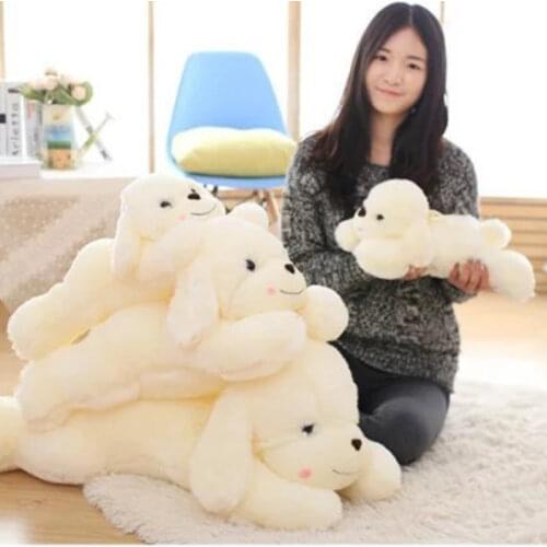 30 Cm 40 Cm Children’s Cute Puppy Doll Plush Toy Doll Soothing Doll Pillow Baby’s Favorite Birthday Christmas Gift Free Shipping