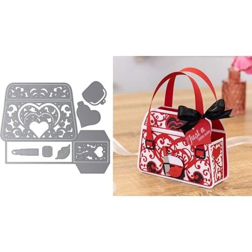 3D Arizona Handbag Metal Cutting Die For DIY Scrapbooking Embossing Paper Cards Making Decorative Crafts Gifts New 2021