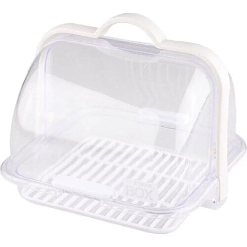 Milk Bottle Coffee Storage Box Portable Sealed Cleaning Box Bread Tableware Box Drain Rack