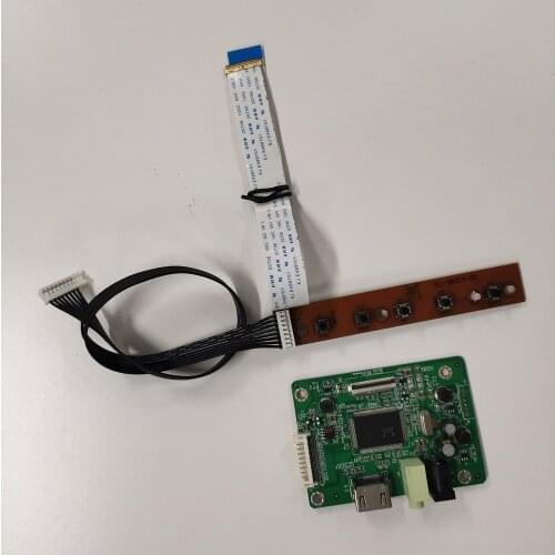 Kit for B125XTN01.0 1366x768 Monitor Panel Screen mini LED HDMI Cable Driver LED LCD EDP HD Controller Board Display 12.5"