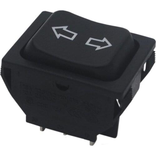 Hot Selling Double Arrow (ON) OFF (ON) Reset 6 Pin No Light Car Van RV Rocker Electrical Switch
