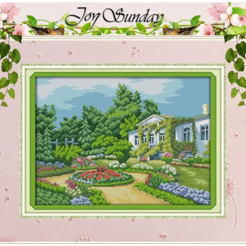 Beautiful Homeland Counted Cross Stitch 11CT 14CT Cross Stitch Set Wholesale Scenery Cross-stitch Kits Embroidery Needlework