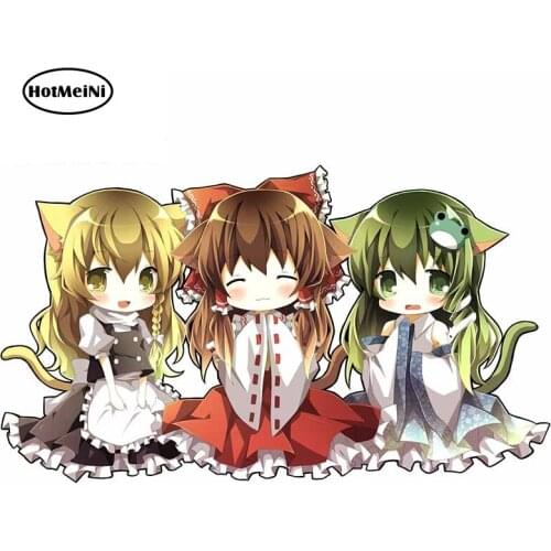 HotMeiNi 13cm x 7.5cm For Anime Car Decal Car Accessories Stickers Personality Creative Graffiti Vinyl Material Decoration