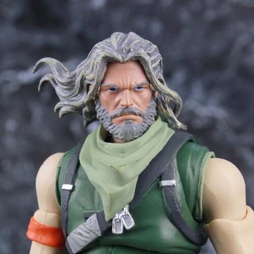 Old Man Hawkeye 7" Action Figure Head For 6" Marvel Legends Custom Toys Doll