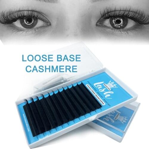 High-quality faux mink Individual eyelashes extensions deep black false eyelashes soft natural cilia lashes With Private Label