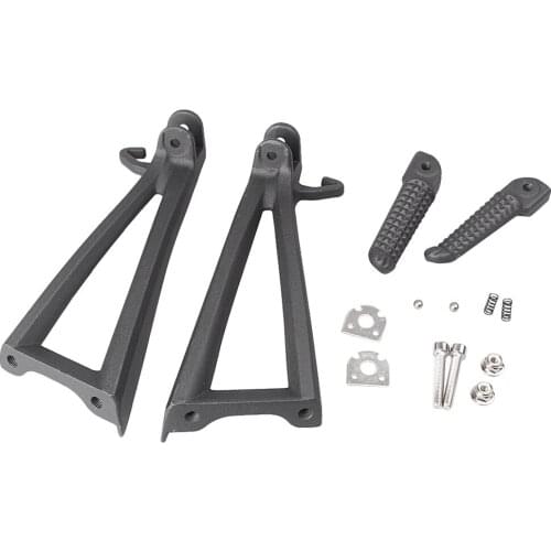 YZF R6 2006-2011 Motorcycle Rear Passenger Footpegs Footrest Brackets For Yamaha YZF-R6 2006 2007 2008 2009 2010 2011 Aluminum