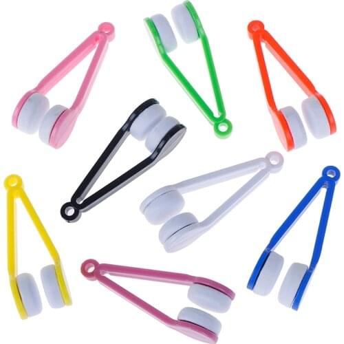 1PCS Mini Clean Brush Sun Glasses Glass Cleaner Cleaning Limpiador Brochas Spectacles Tool Eyeglass Sunglasses Cleaner