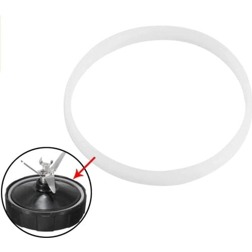 1Pcs Ninja 1000W Made quality rubber Rubber Gasket Sealing White O Ring Blender Gasket Replacement Parts for Nutri Ninja Blender