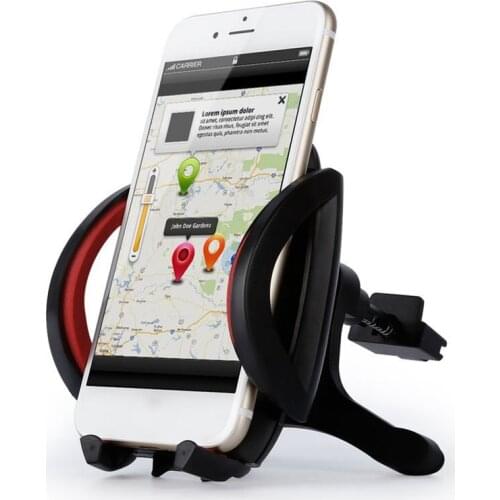 Car Phone Accessories Universal Car Can Rotate 360 Degrees Car Air Vent Phone Holder Navigation for 47-94mm width cellphone