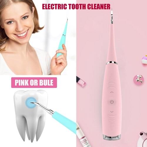 Electric Sonic Dental Scaler Tooth Calculus Remover Ultrasonic Tooth Stains Tartar Cleaner Tool Tartar Remove Whiten Teeth