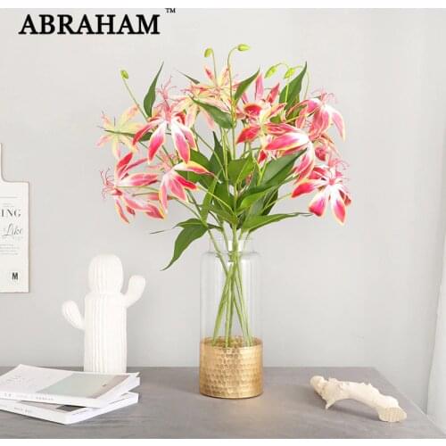 Искусственные лилии Kmitang China At AliExpress