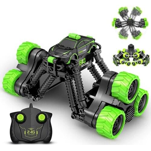 2021 New 360 Degree Rotating Remote Control Car Q2 4WD 2.4G Drift Stunt RC Car Gift Speed Off-Road Rock Crawler Drive Toy Car