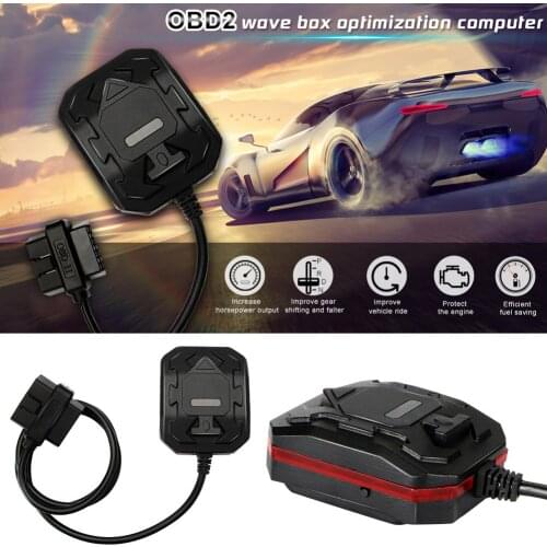 Spot OBD2 Gearbox Optimizer Optimized Computer Improve Fuel Horsepower Efficiency Plug and Play Car Styling