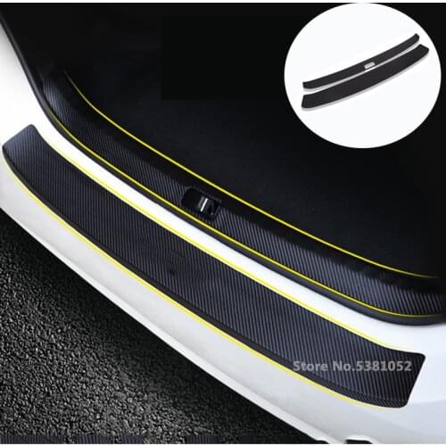 Trunk Threshold Rear Guard Plate Protector For Kia Sportage R 2018 2019 2020 Door Sill Plate Rearguard Car Accessories