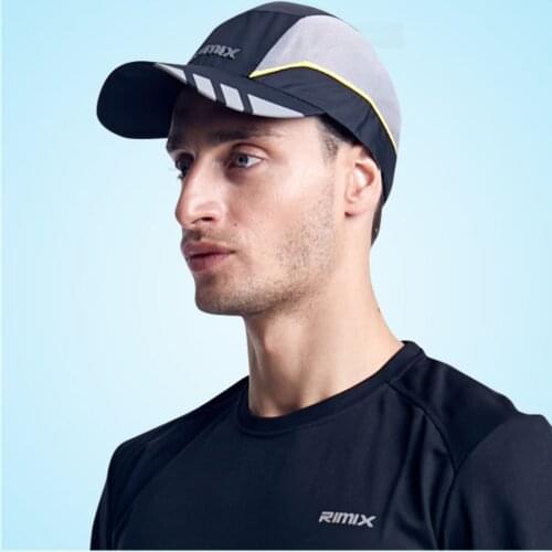 RIMIX Unisex Sun Hat UV Protection Sunscreen quick-drying Breathable Peaked Cap for Cycling Mountain Climbing Marathon Outdoor