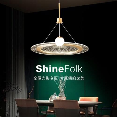 Modern LED Ceiling Chandelier Living Room Bedroom Light Chandelier Creative Interior Acrylic Kitchen Light Wall Decoration Light