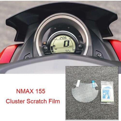 For Yamaha NMAX 155 Cluster Scratch Protection TPU Film Speedo Screen Protector N MAX 155 Ultra-Clear
