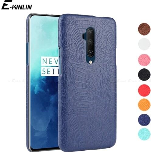 Ultra Thin Crocodile Skin Snake Print Leather Case For OnePlus One Plus 8T 8 7T 7 Pro 5G 6T 6 5T 5 3T 3 A6010 Back Cover